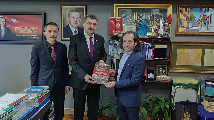 Siteler TV Yöneticilerinden AK Parti Konya Milletvekili Orhan ERDEM'e Ziyaret