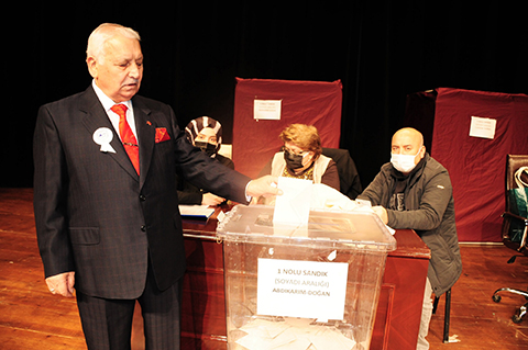 Ankara Lokantacılar Kebapçılar ve Köfteciler Esnaf Odası Başkanı Mehmet Aztekin güven tazeledi