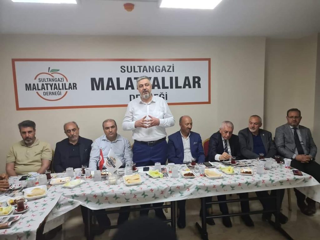 Sultangazi Malatyalılar Derneği İstişare ve Onore Gecesi Düzenlendi