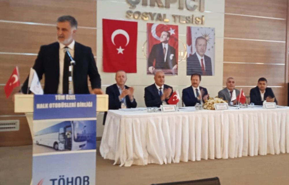 Tüm Özel Halk Otobüsleri Birliği Başkanı Ercan Soydaş güven tazeledi