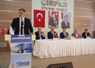 Tüm Özel Halk Otobüsleri Birliği Başkanı Ercan Soydaş güven tazeledi
