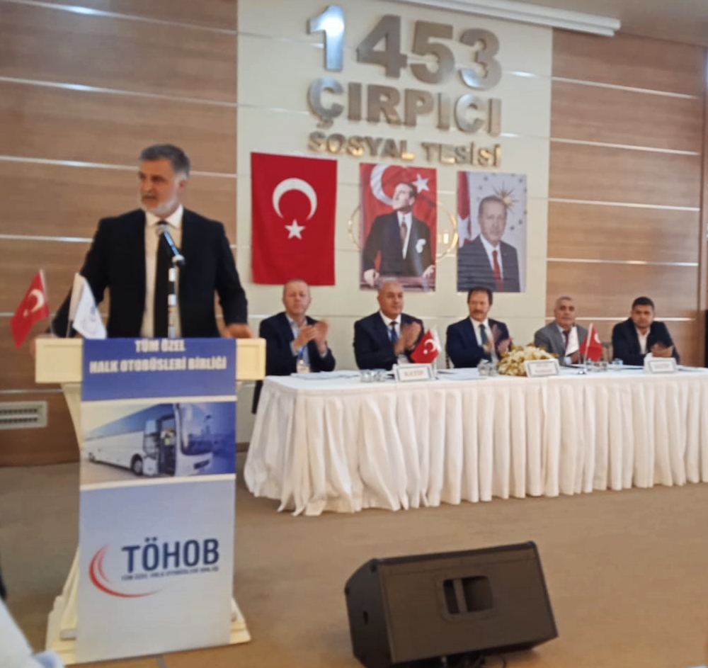 Tüm Özel Halk Otobüsleri Birliği Başkanı Ercan Soydaş güven tazeledi