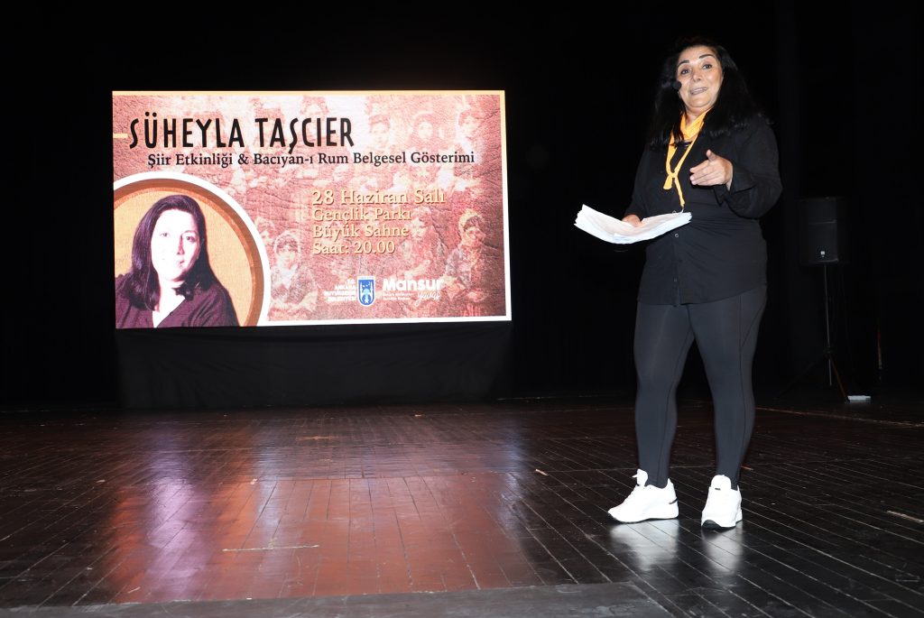 Taşcıer’in Şiir Etkinliği ve Bacıyan-ı Rum Belgeseli büyük ilgi gördü Taşcıer’in Şiir Etkinliği ve Bacıyan-ı Rum Belgeseli büyük ilgi gördü