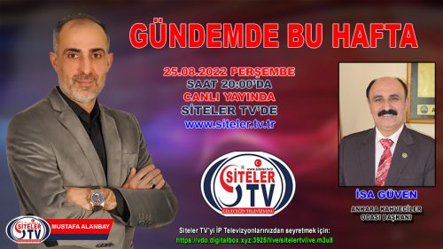 Mustafa ALANBAY ile GÜNDEMDE BU HAFTA Programı 5. Bölüm İsa Güven