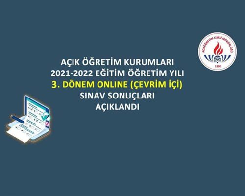 Açık Öğretim Kurumları Sınav Sonuçları Açıklandı