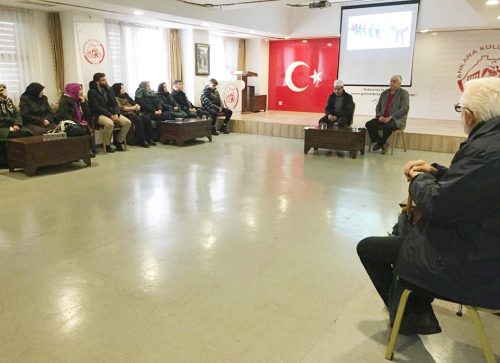 Ankara Kulübü'nde Çınar Seymen Yılmaz Özdemir için Anma