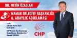 METİN ÖZASLAN ADAY ADAYLIĞINI AÇIKLADI_Siteler TV