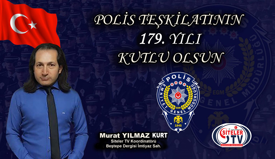 Murat Yılmaz Kurt Polis Teşkilatının 178. Yılı ...2024 murat-yilmaz-kurt-polis-haftasi-179-yil-kutlamasi-siteler-tv