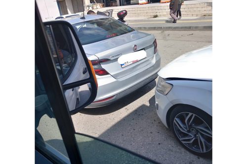 Ankara Mamak'ta maddi hasarlı trafik kazası_Siteler TV