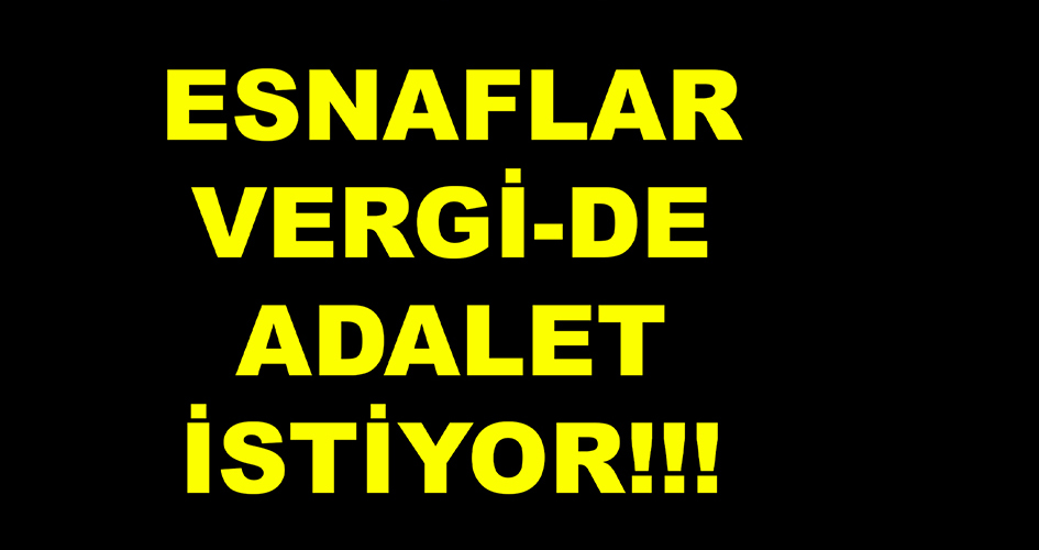 ESNAFLAR VERGİDE ADALET İSTİYOR ...2024 Esnaf vergide adalet istiyor_Siteler TV (4) -