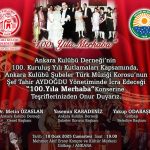 Ankara Kulübü 100. Yıl Konseri_Siteler TV