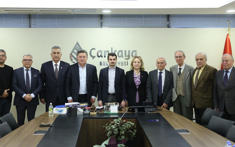 Özaslandan Çankaya Belediye Başkanı Güner e ziyaret_Siteler TV