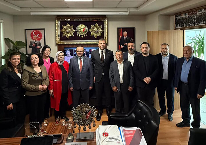 Ankara da Birlik ten MHP'ye Ziyaret_Siteler TV