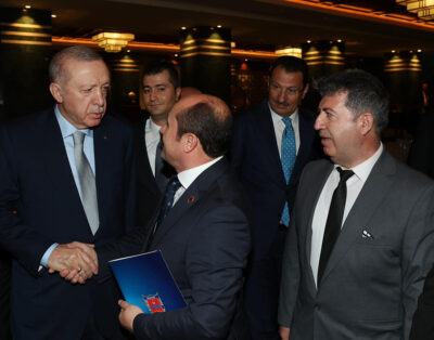 Cumhurbaşkanı Erdoğan a şoför esnafının sorun ve taleplerini iletti_Siteler TV