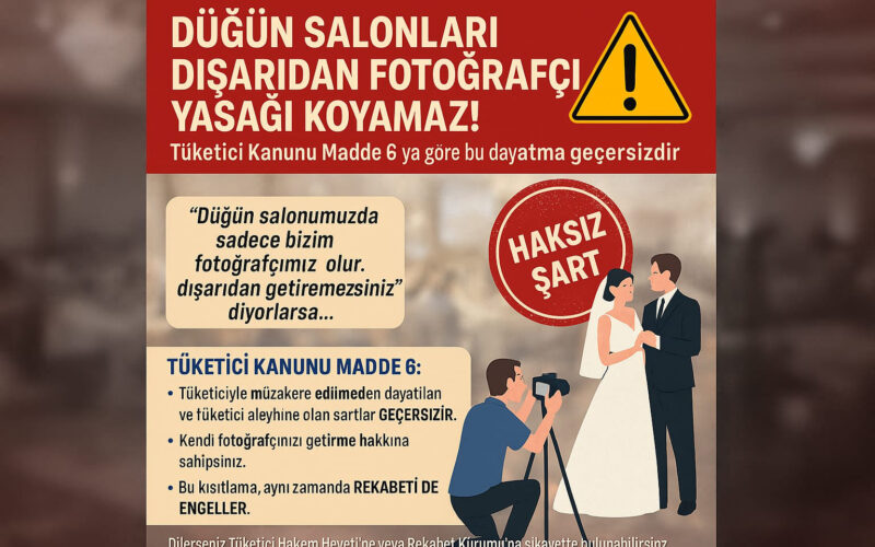 Düğün Salonlarında Fotoğrafçı Yasağına Tepki_Siteler TV