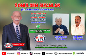 Hüseyin Ünlü Gönülden Sızanlar_Şair Murat Duman_Reis Ayar_Siteler TV