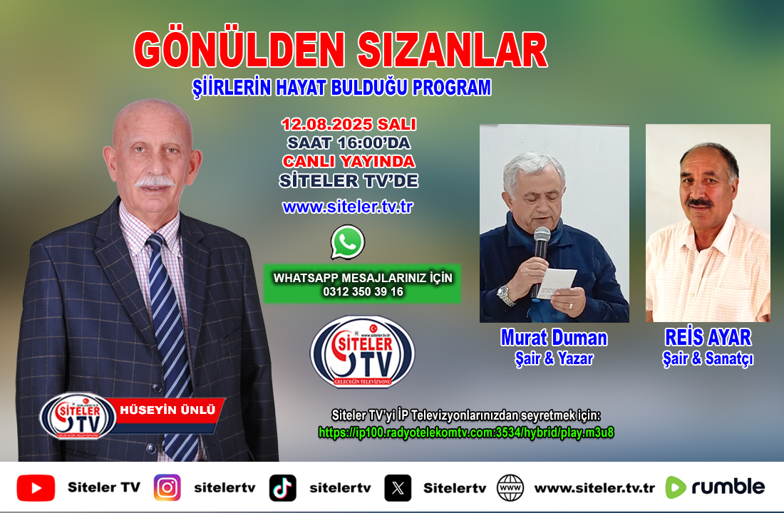 Şair Hüseyin Ünlü İle Gönülden Sızanlar 7 …2025