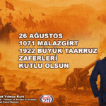 TÜRAV Genel Başkanı Murat Yılmaz Kurt'tan 26 Ağustos Zaferlerinin Kutlama mesajı_Siteler tv