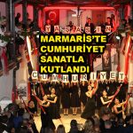 MARMARİS'TE CUMHURİYET SANATLA KUTLANDI_SİTELER TV