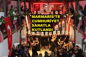 MARMARİS'TE CUMHURİYET SANATLA KUTLANDI_SİTELER TV