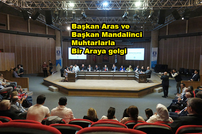Başkan Aras ve Başkan Mandalinci Muhtarlarla…2025