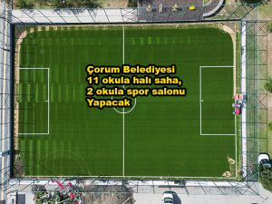 Belediye 11 okula halı saha 2 okula spor salonu_SİTELER TV