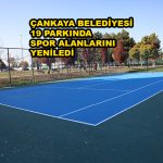 ÇANKAYA BELEDİYESİ 19 PARKINDA SPOR ALANLARINI_SİTELER TV