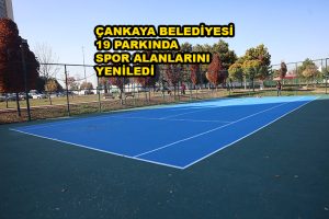 ÇANKAYA BELEDİYESİ 19 PARKINDA SPOR ALANLARINI_SİTELER TV