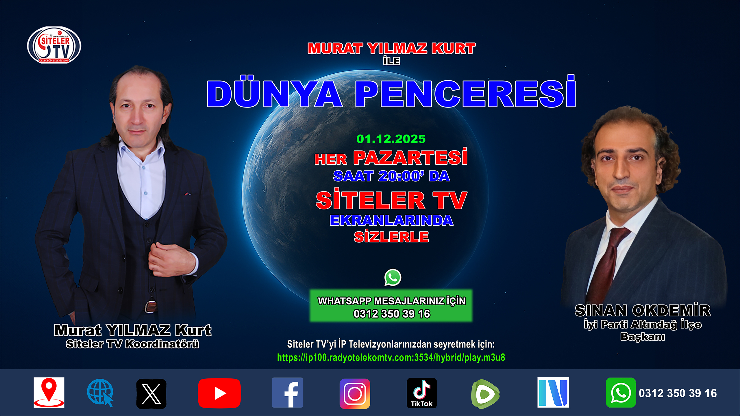 Murat Yılmaz Kurt ile Dünya Penceresi 78. Bölüm …2025