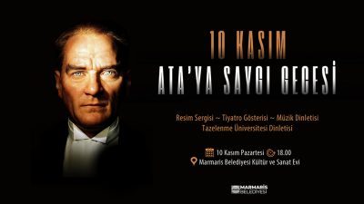 MARMARİS’TE 'ATA’YA SAYGI GECESİ_SİTELER TV