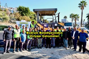 Bodrum Belediyesinden Üstyapı Çalışmaları_Siteler TV