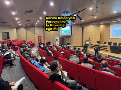 Çorum Belediyesi personeline İş Güvenliği_Halil Aşgın_Siteler TV