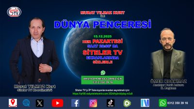 Murat YILMAZ Kurt İle Dünya Penceresi 79 Bölüm Anahtar Partisi Ankara İl Başkanı Ömer Korkmaz _Siteler TV