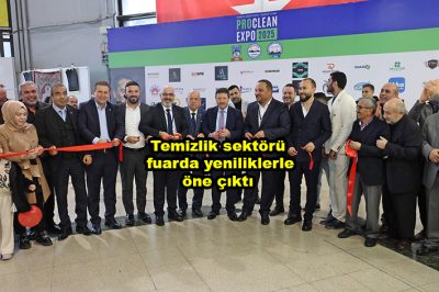 Temizlik sektörü fuarda yeniliklerle öne çıktı_Siteler TV