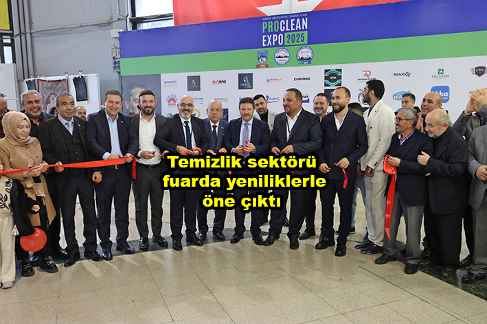 Temizlik sektörü fuarda yeniliklerle öne çıktı …2025