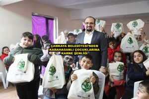 ÇANKAYA BELEDİYESİ’NDEN KARAHASANLI ÇOCUKLARINA KARNE ŞENLİĞİ_Siteler TV