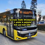 Çorum Halk Otobüsleri 1 yılda 4 milyon km yol kat etti_Siteler TV