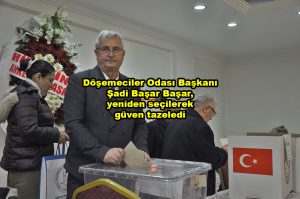 Oda Başkanı Şadi Başar Başar, yeniden seçilerek güven tazeledi_Siteler TV
