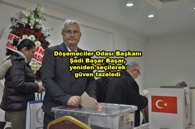 Oda Başkanı Şadi Başar Başar, yeniden seçilerek güven tazeledi_Siteler TV