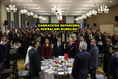 ÇANKAYA DA DAYANIŞMA SOFRALARI KURULDU_Siteler TV