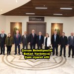 Çorum Belediyesi ni Bakan Yardımcısı Çam ziyaret etti_Siteler TV