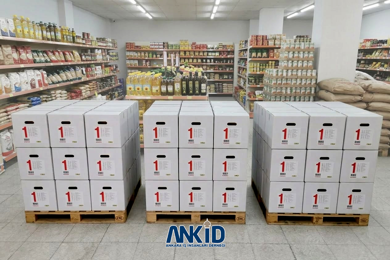 Ankara İş İnsanları Derneği’nin (ANKİD) Gıda Kolileri…2026