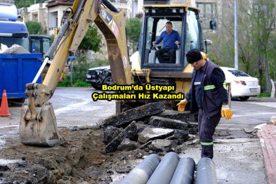 Bodrum da Üstyapı Çalışmaları Hız Kazandı_Siteler TV