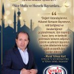Murat YILMAZ Kurt Ramazan Bayramı Kutlama Mesajı_Siteler TV