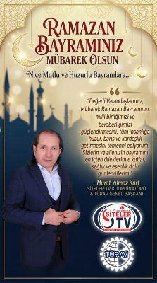 Murat YILMAZ Kurt Ramazan Bayramı Kutlama Mesajı_Siteler TV