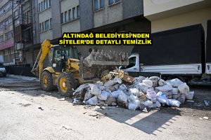 ALTINDAĞ BELEDİYESİ NDEN SİTELER DE DETAYLI TEMİZLİK_Siteler TV