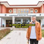 ALTINDAĞ IN 71 YAŞINDAKİ KİTAP KURDU_Siteler TV