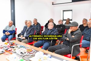 ALTINDAĞLI VATANDAŞLARA 220 VOLTLUK EĞİTİM_Siteler TV
