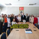 BAŞKAN BEŞİKCİOĞLU ETİMESGUT HALK EĞİTİM MERKEZİ’Nİ ZİYARET ETTİ!_Siteler TV