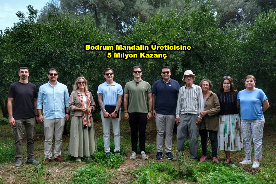 Bodrum Mandalin Üreticisine 5 Milyon Kazanç …2026